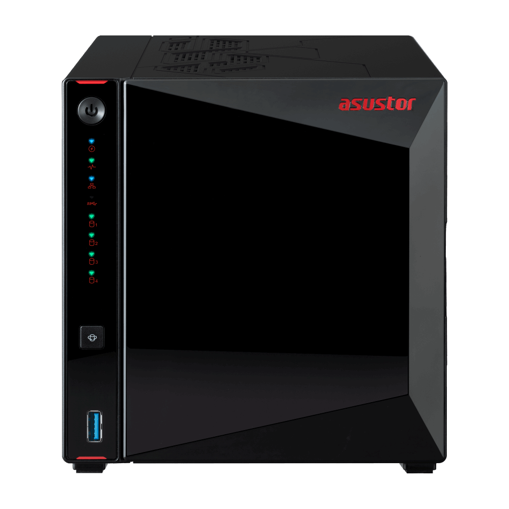 ASUSTOR Nimbustor Series AS5404T NAS Side View 3
