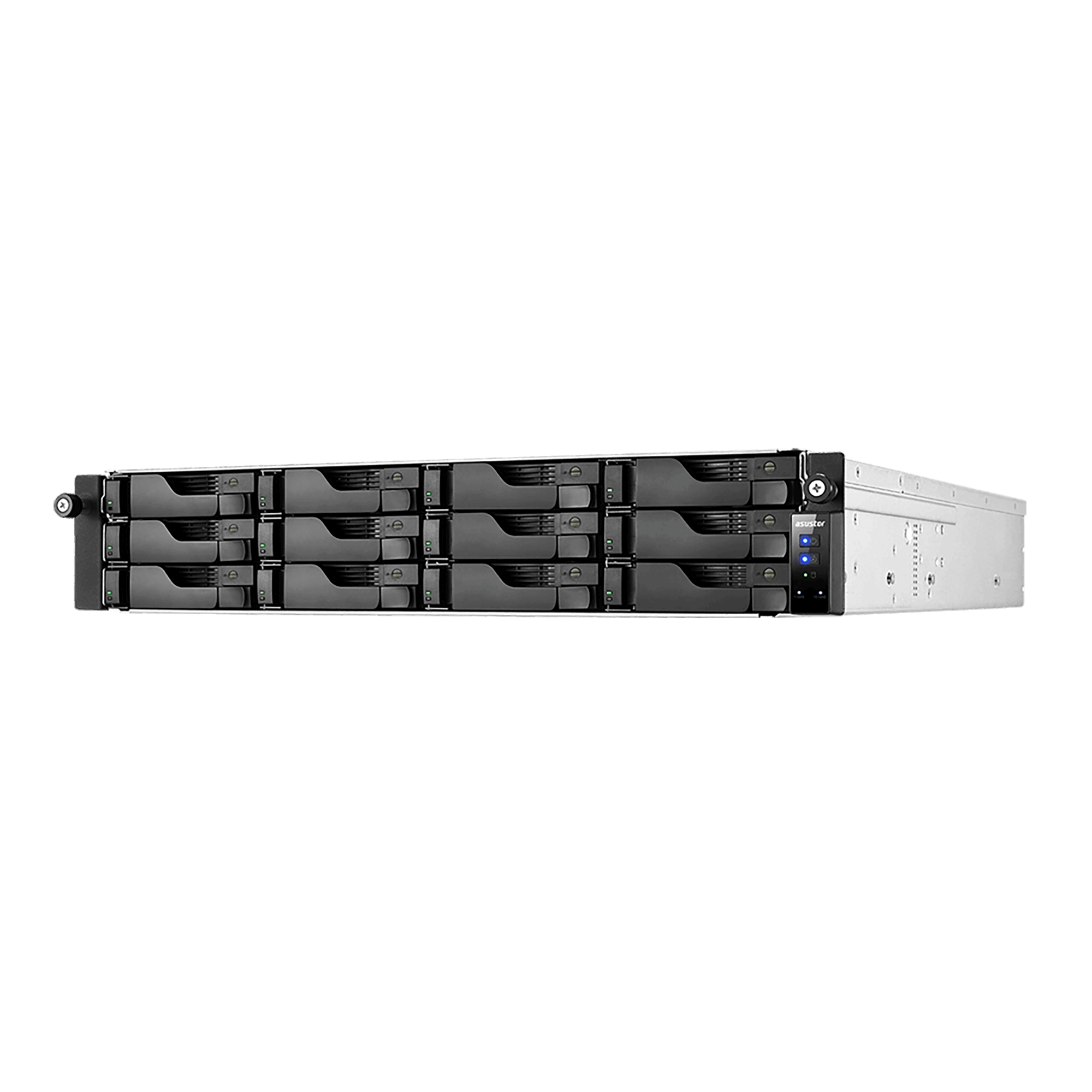 ASUSTOR Lockerstor Series AS6512RD NAS Front View