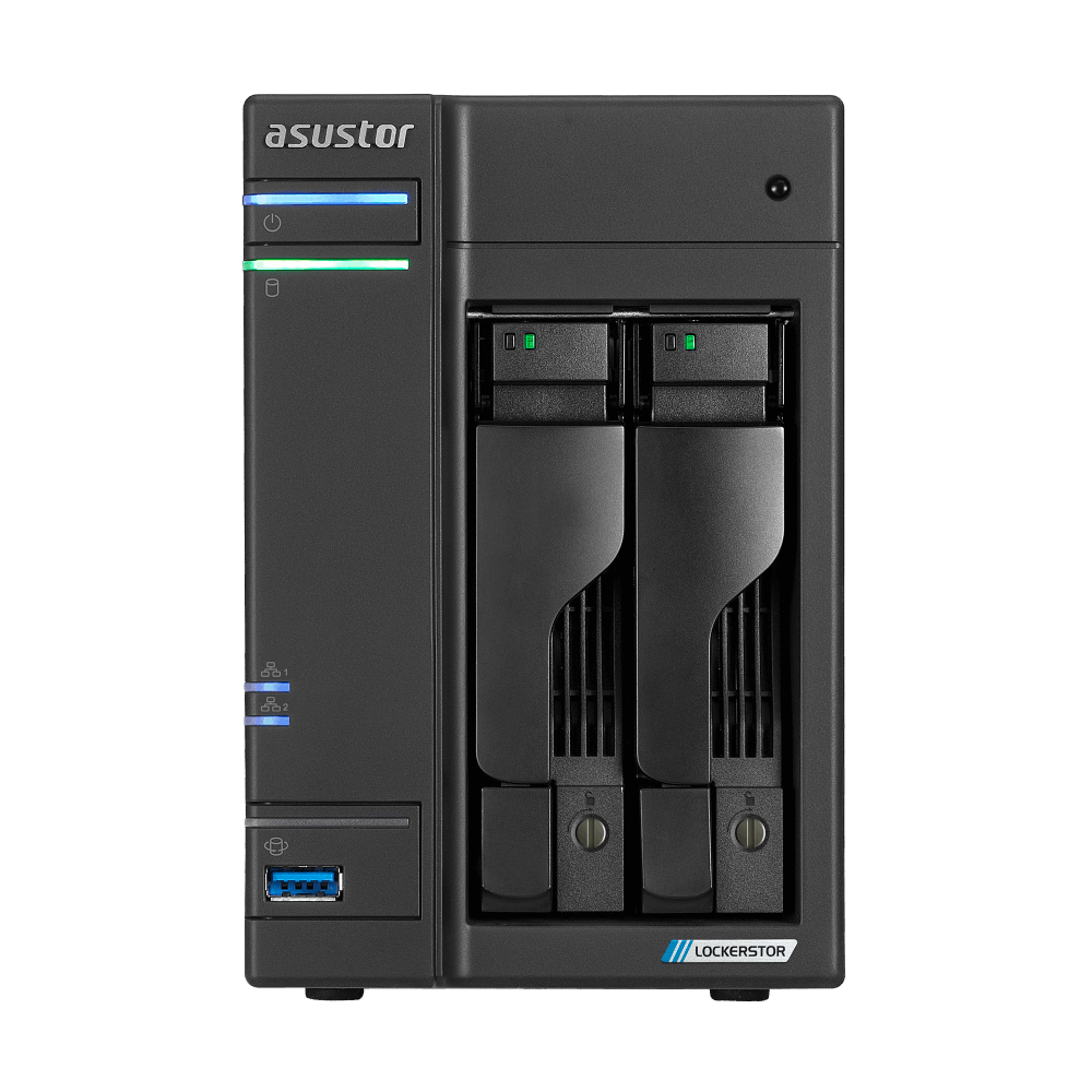 ASUSTOR Lockerstor Series AS6702T NAS Side View 3