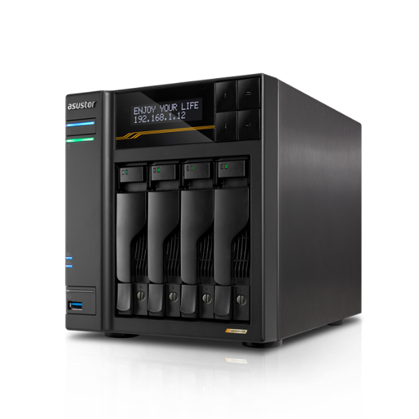 ASUSTOR Lockerstor Series AS6804T NAS Front View