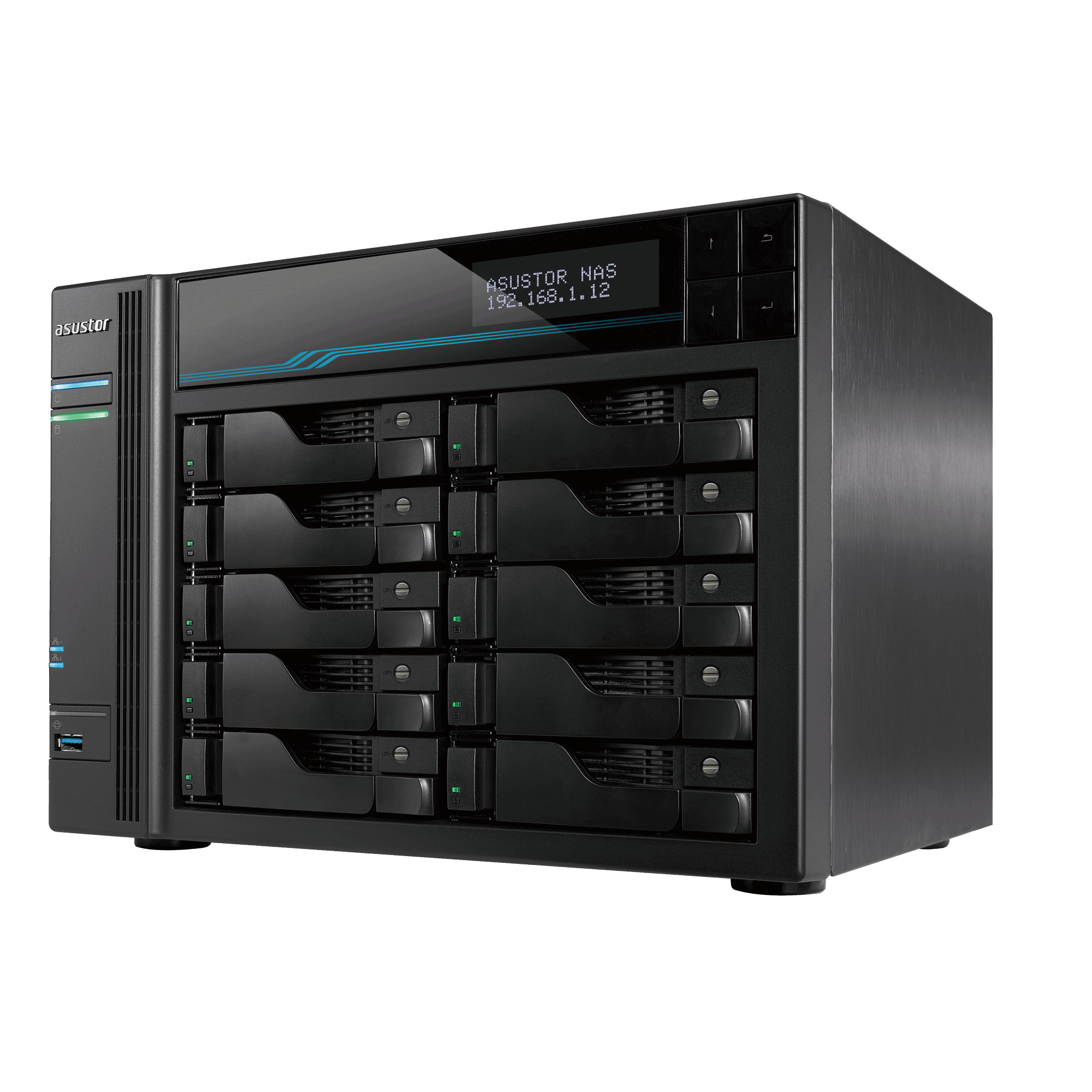ASUSTOR Lockerstor Series AS7110T NAS Front View