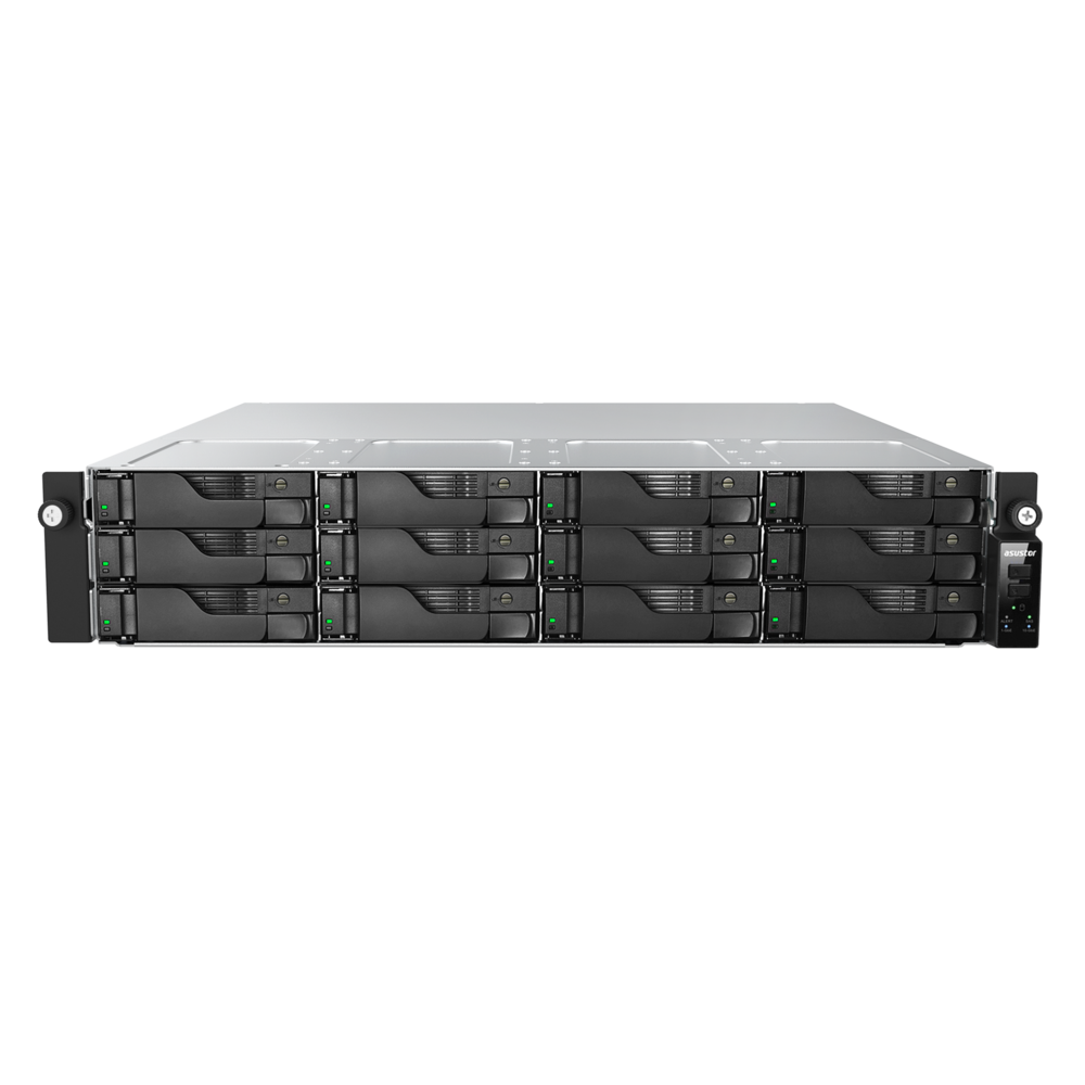 ASUSTOR AS7212RDX NAS Side View 3