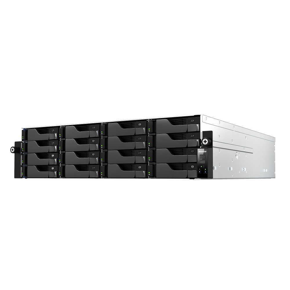 ASUSTOR AS7216RDX NAS Angled Front View