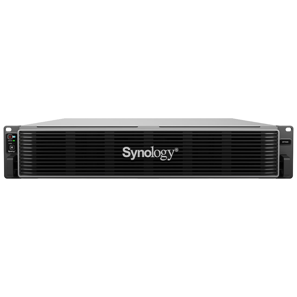 Synology DP7400 NAS front view 4