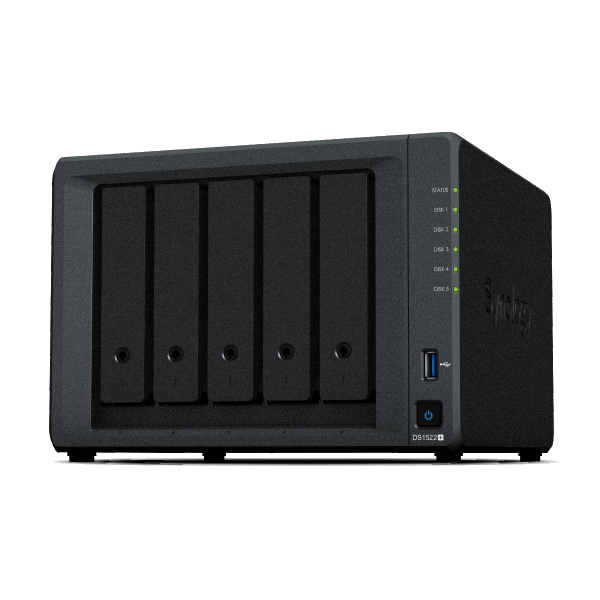 SYNOLOGY Plus series DS1522+ NAS Front View