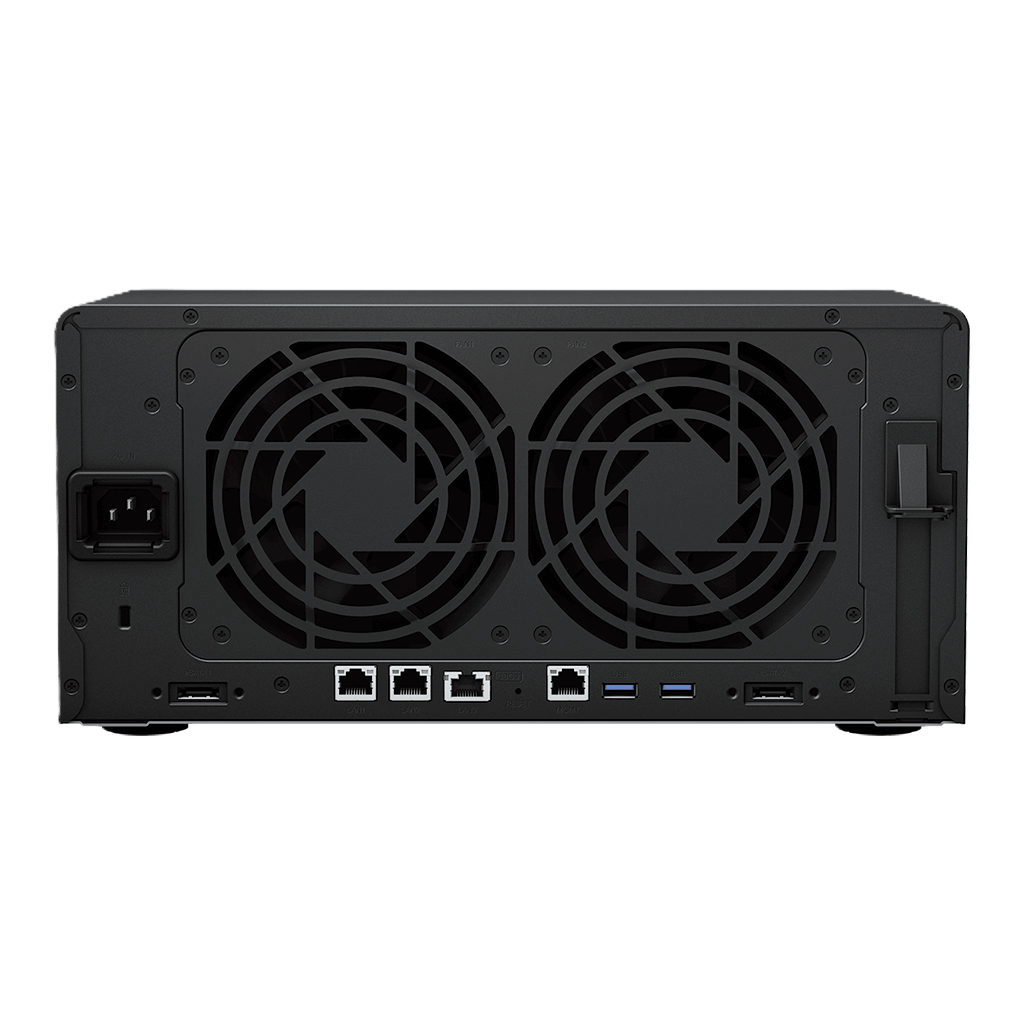 SYNOLOGY XS+/XS series DS1823xs+ NAS Back View (I/O ports)