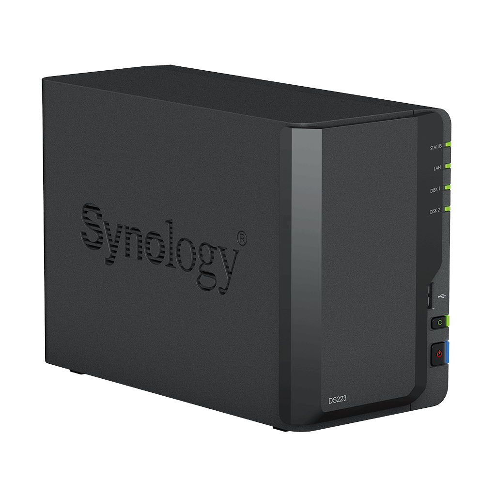 SYNOLOGY Value series DS223 NAS Side View 5