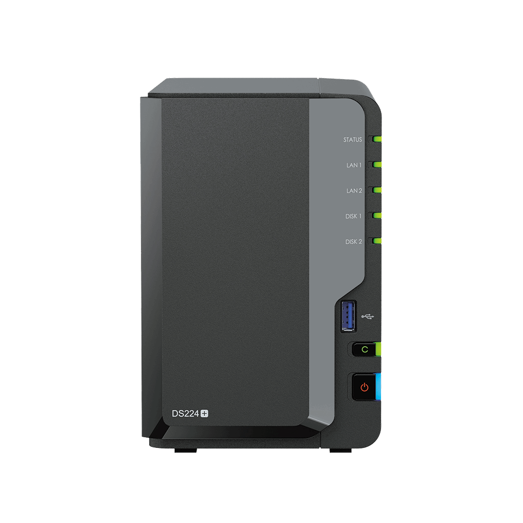 SYNOLOGY Plus series DS224+ NAS Side View 4