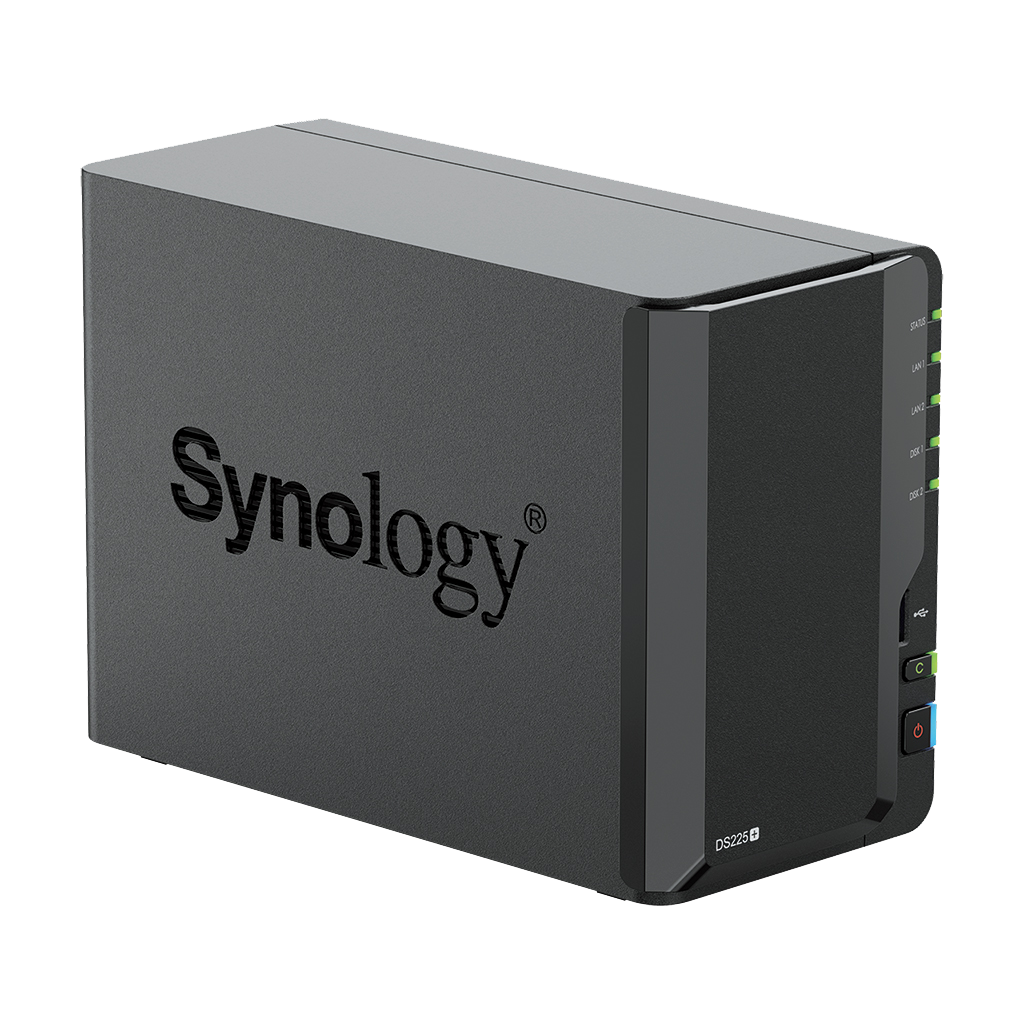 Synology DS225+ NAS Side View 3
