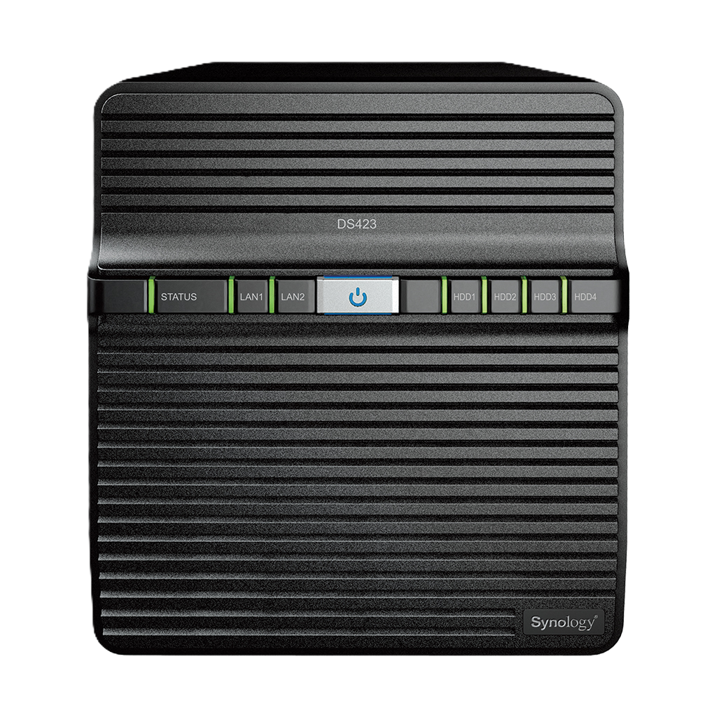 SYNOLOGY Value series DS423 NAS Front View 2