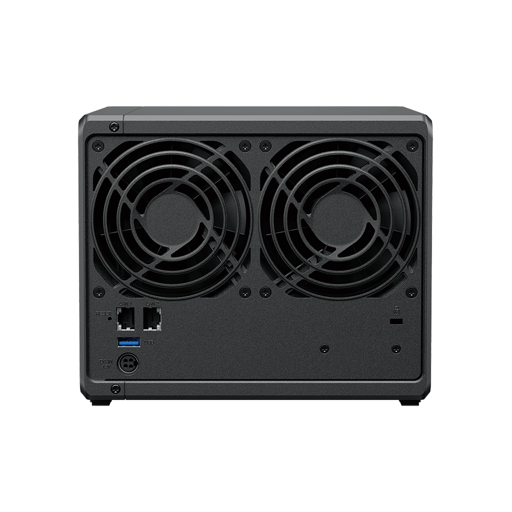 SYNOLOGY Plus series DS423+ NAS Back View (I/O ports)