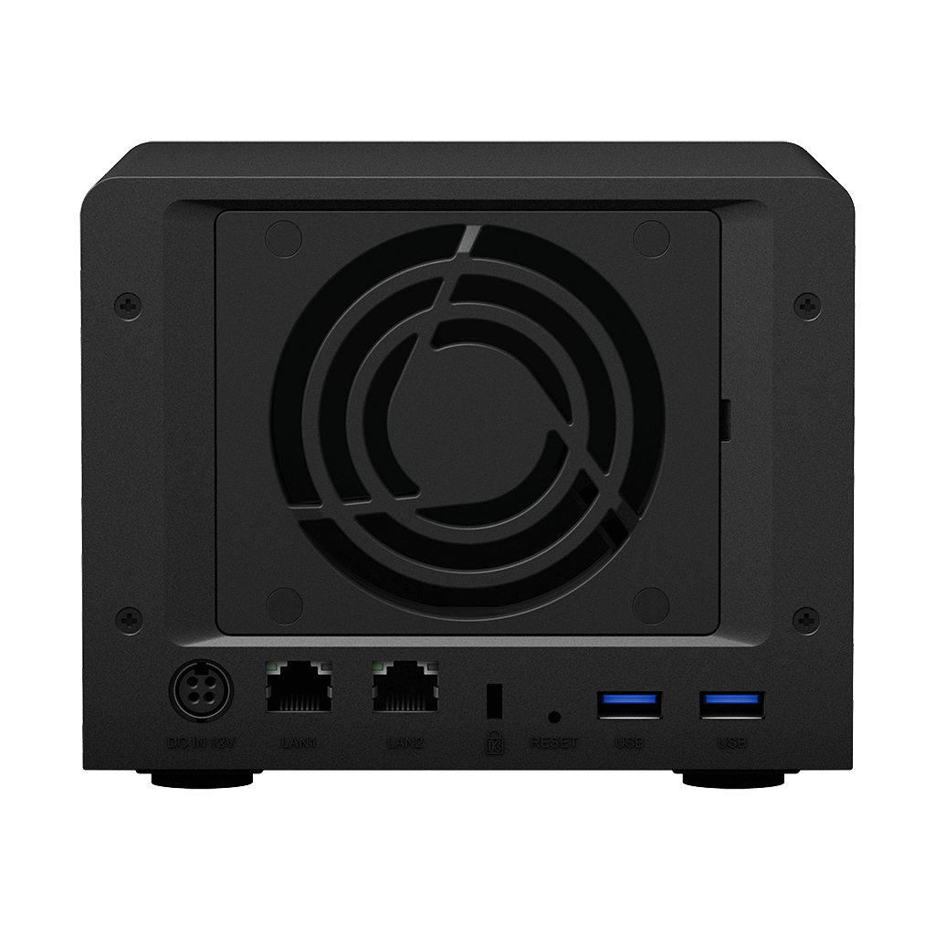 SYNOLOGY Plus series DS620SLIM NAS Back View (I/O ports)