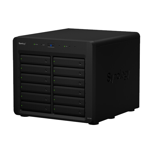 SYNOLOGY DX1222 Expansion Unit Side View 5