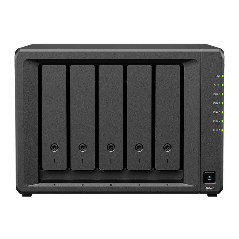 SYNOLOGY DX525 Expansion Unit Front View