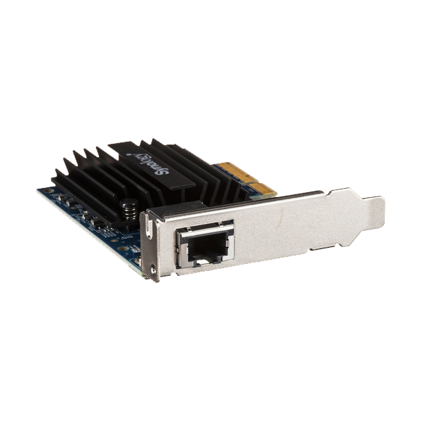 SYNOLOGY E10G18-T1 Expansion Card Back View (I/O ports)
