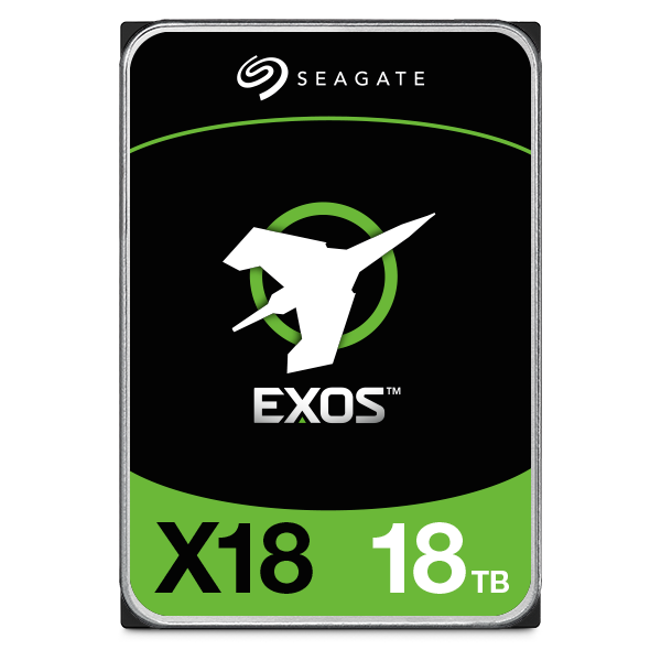 Seagate Exos Series ST18000NM000J Hard Drive Front View