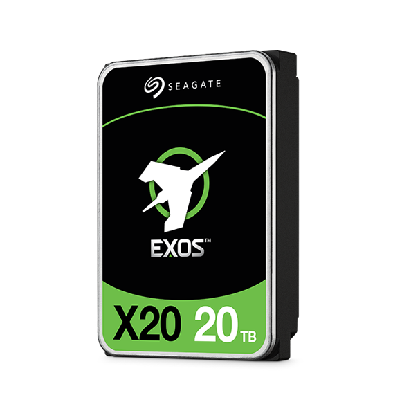 Seagate Exos Series ST20000NM007D Hard Drive Front View