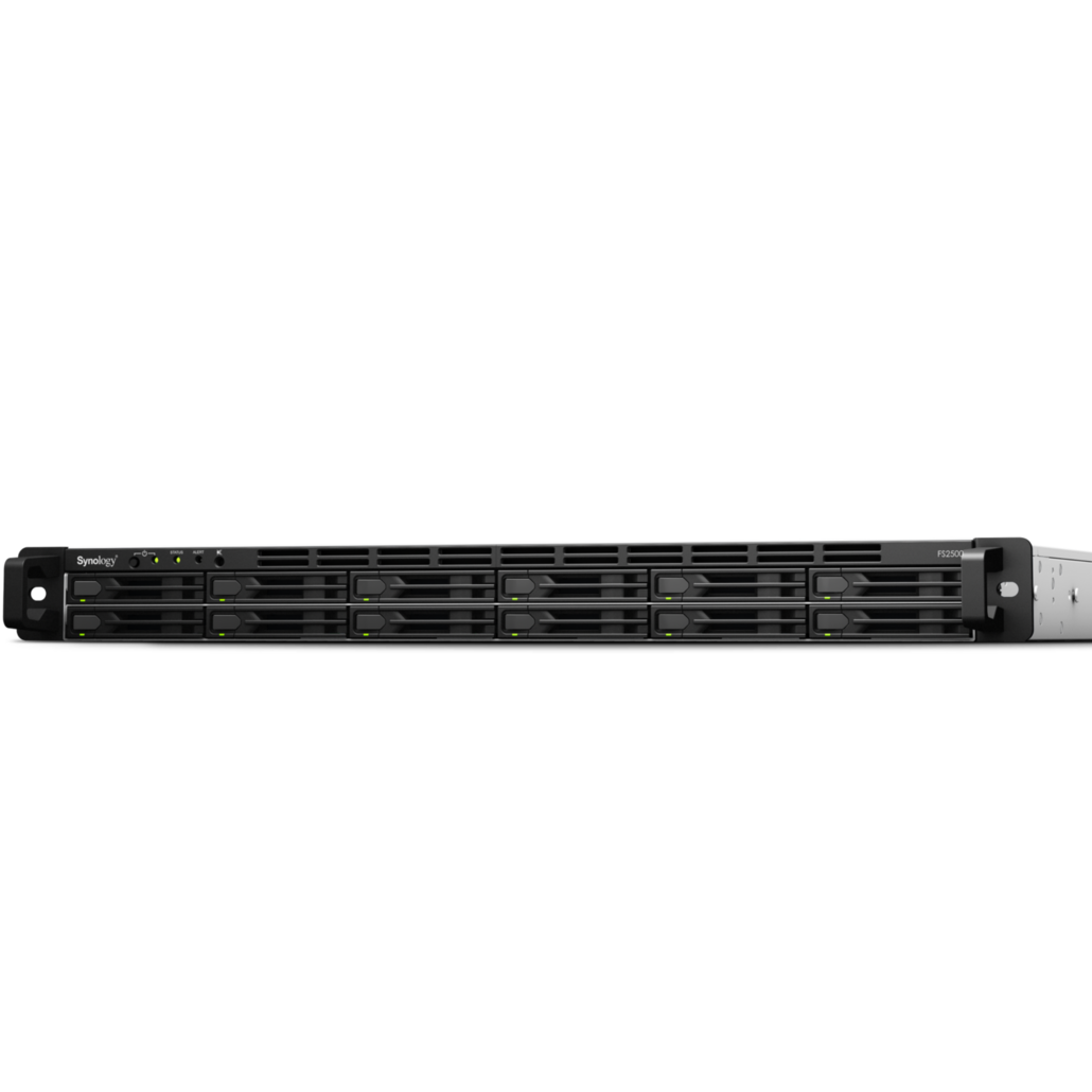 SYNOLOGY All-flash array Series FS2500 NAS Front View