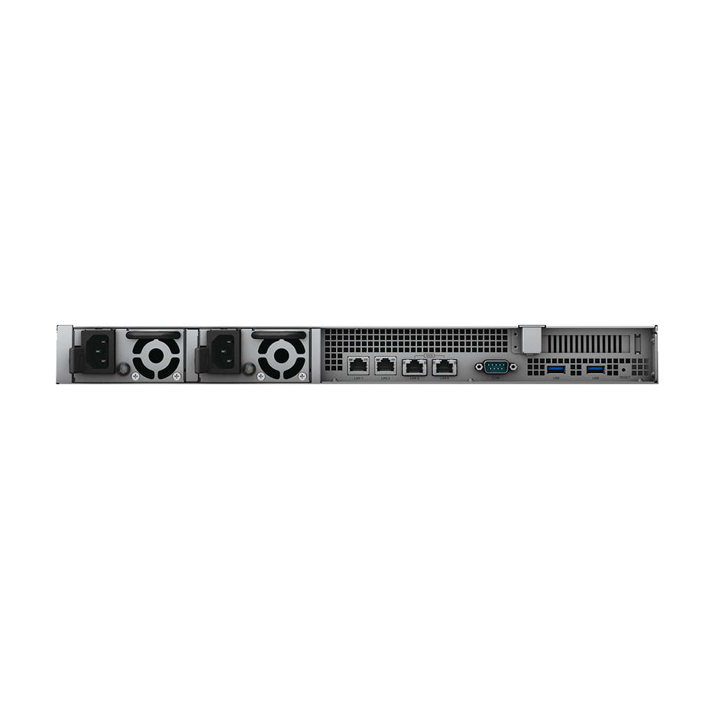 SYNOLOGY All-flash array Series FS2500 NAS Back View (I/O ports)