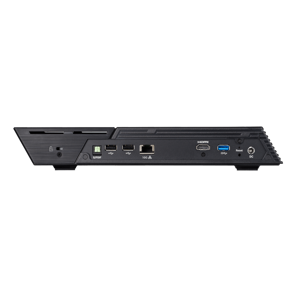 ASUSTOR Flashstor Series FS6712X NAS Back View (I/O ports)