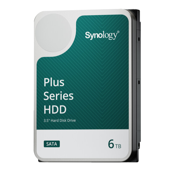 SYNOLOGY Plus Series HAT3300-6T Hard Drive Angled Front View