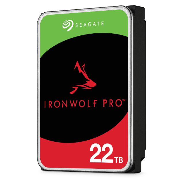 Seagate IronWolf Pro Series ST22000NT001 Hard Drive Front View