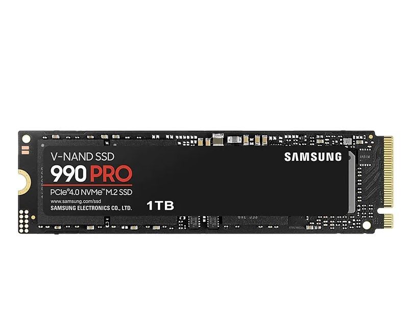 SAMSUNG M.2 PCIe NVMe SSD MZ-V9P1T0BW front view