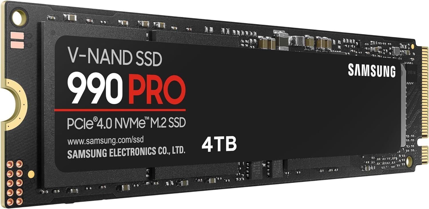 SAMSUNG M.2 PCIe NVMe SSD MZ-V9P4T0BW