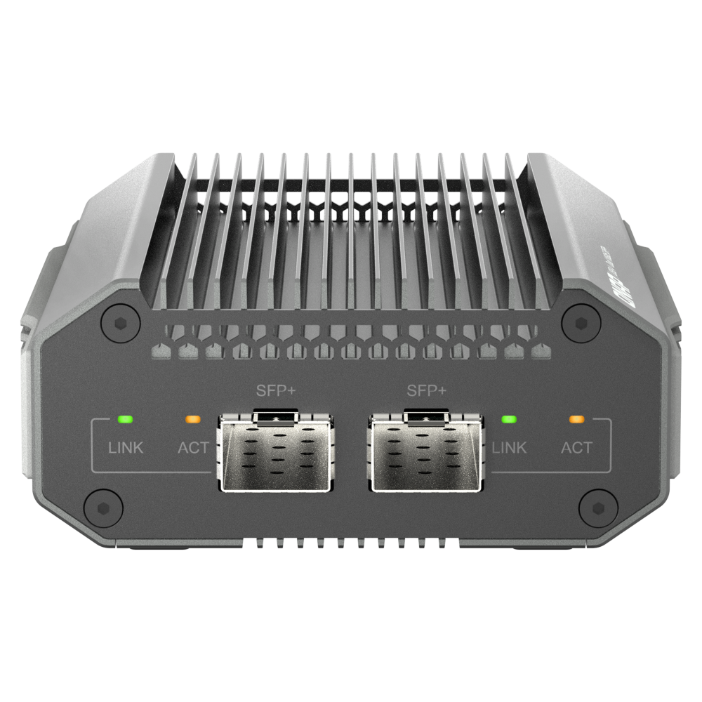 QNAP QNA-UC10G2SF Back View (I/O ports)