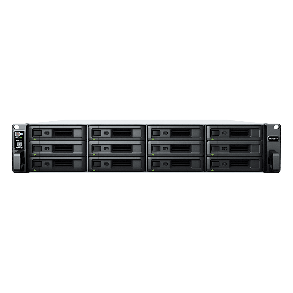 SYNOLOGY Plus series RS2423RP+ NAS Front View