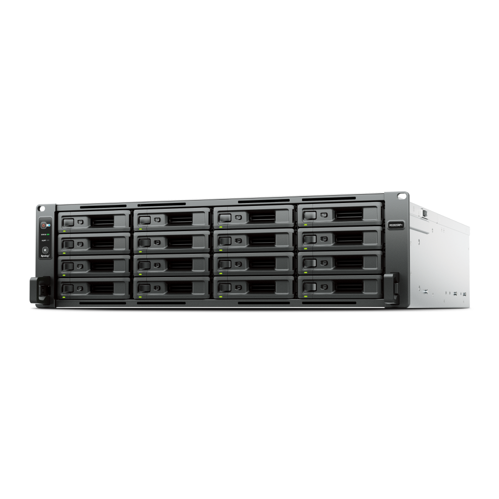 Synology RS2825RP+ NAS Angled Front View