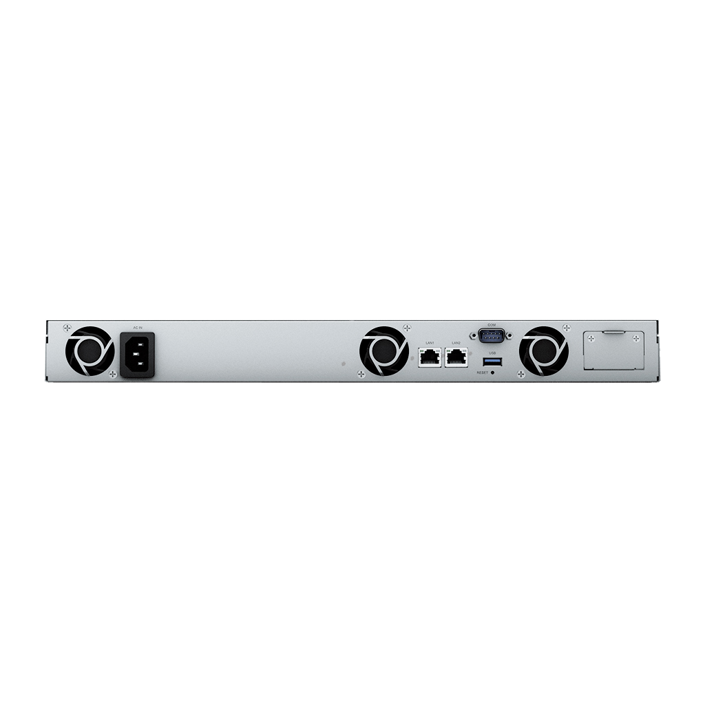 SYNOLOGY Plus series RS422+ NAS Back View (I/O ports)