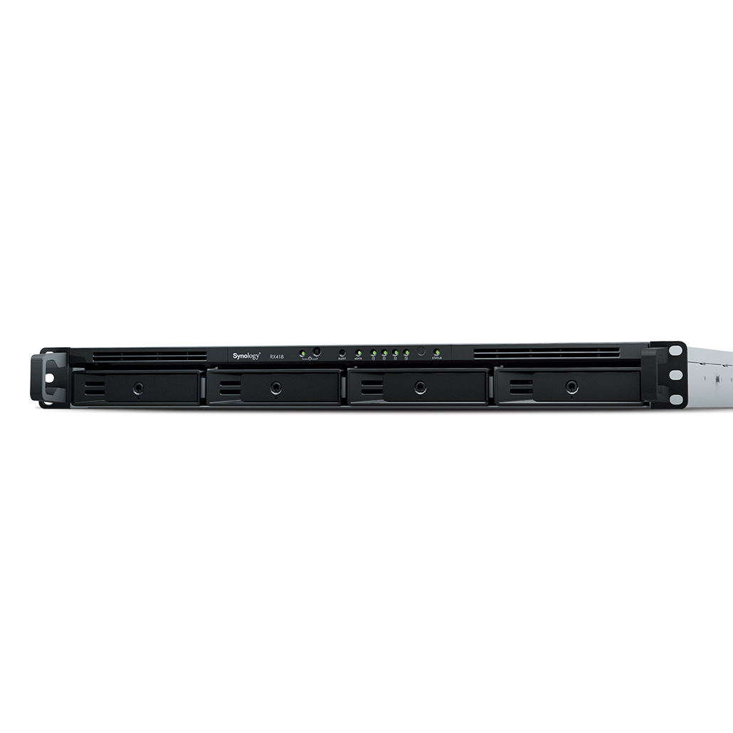 SYNOLOGY RX418 Expansion Unit Front View