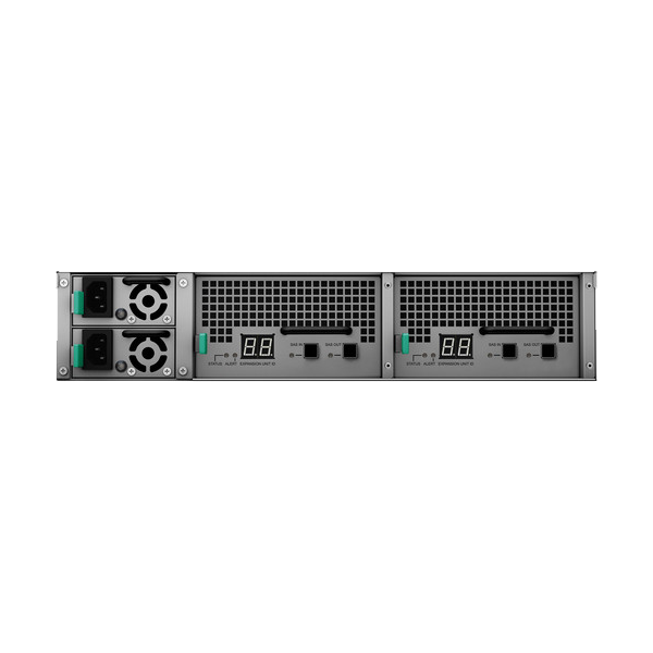 SYNOLOGY RXD1219sas Expansion Unit Back View (I/O ports)