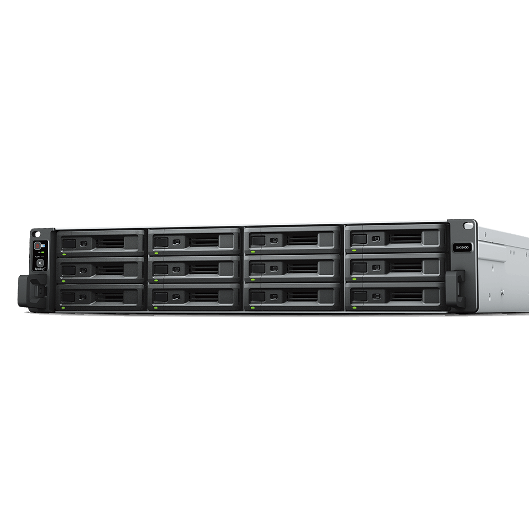 SYNOLOGY High scalability Series SA3200D NAS Front View