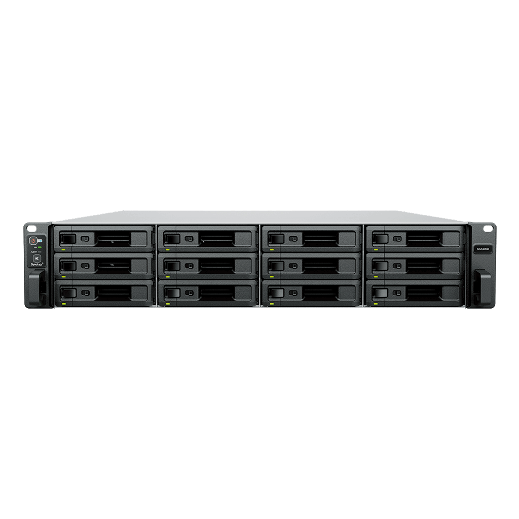 SYNOLOGY High scalability Series SA3400D NAS Side View 4