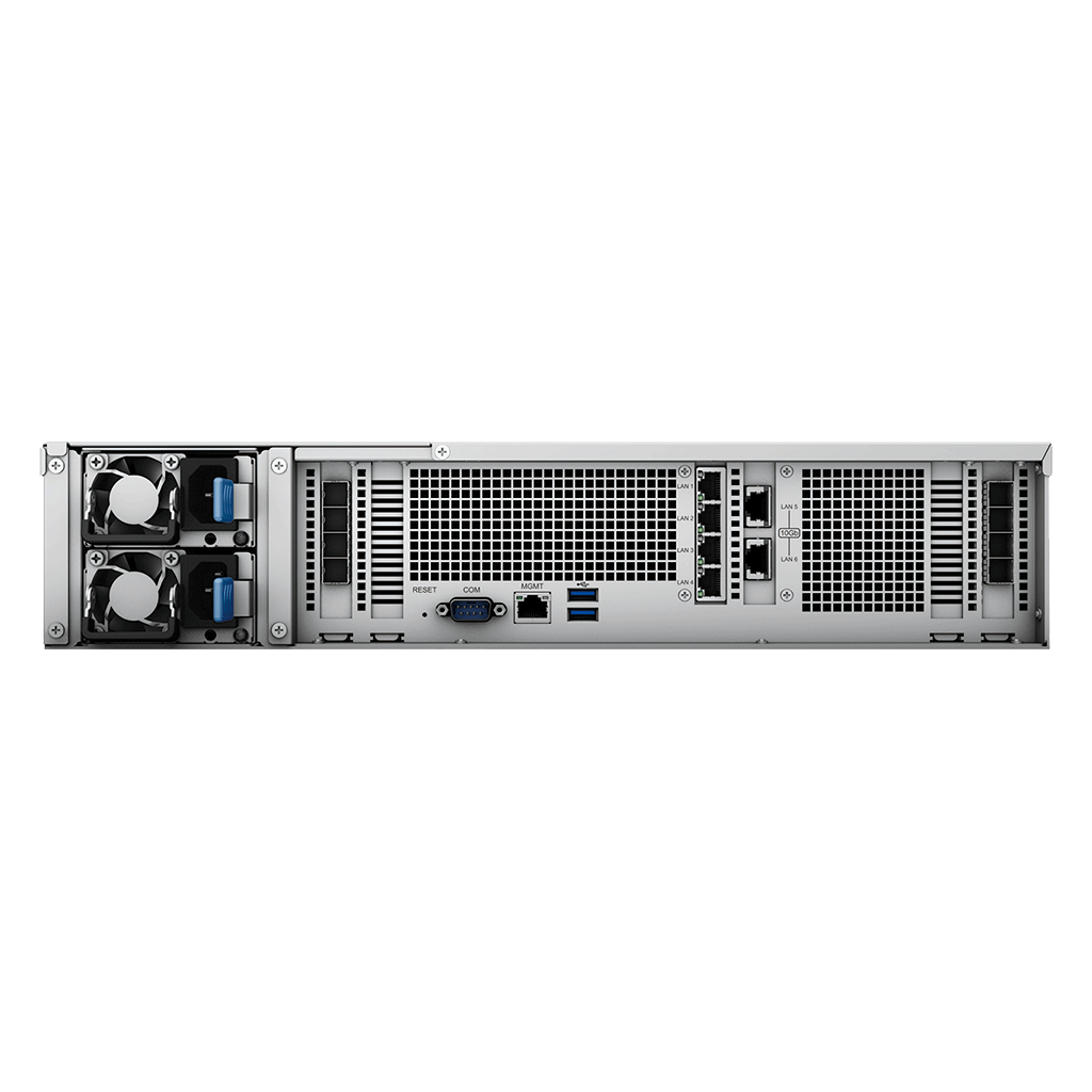 SYNOLOGY High scalability Series SA6400 NAS Back View (I/O ports)