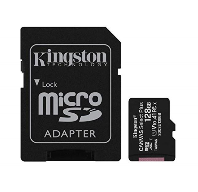 KINGSTON  SD/MicroSD Card SDCS2/128GB