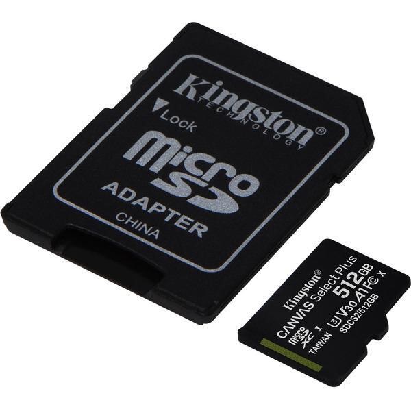 KINGSTON  SD/MicroSD Card SDCS2/512GB