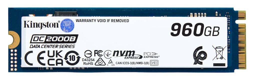 KINGSTON M.2 PCIe NVMe SSD SEDC2000BM8/960G