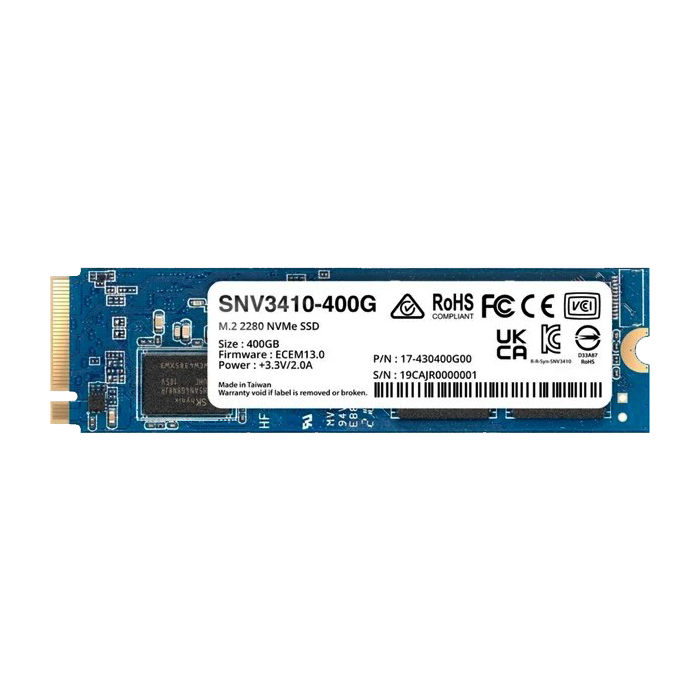 SYNOLOGY SNV3410-400G SSD Front View