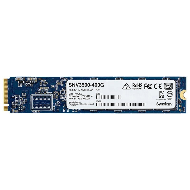 SYNOLOGY M.2 PCIe NVMe SSD SNV3500-400G