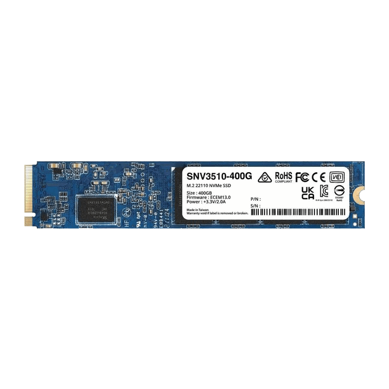 SYNOLOGY SNV3510-400G SSD Front View