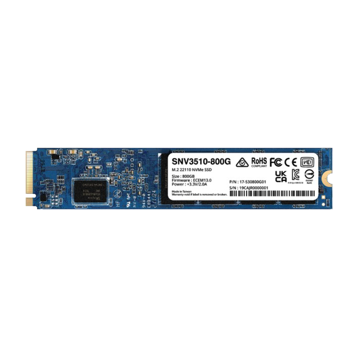SYNOLOGY SNV3510-800G SSD Front View