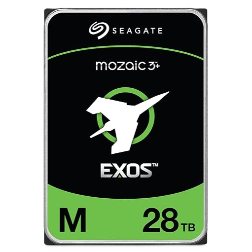 Seagate Exos Series ST28000NM003K Hard Drive Front View