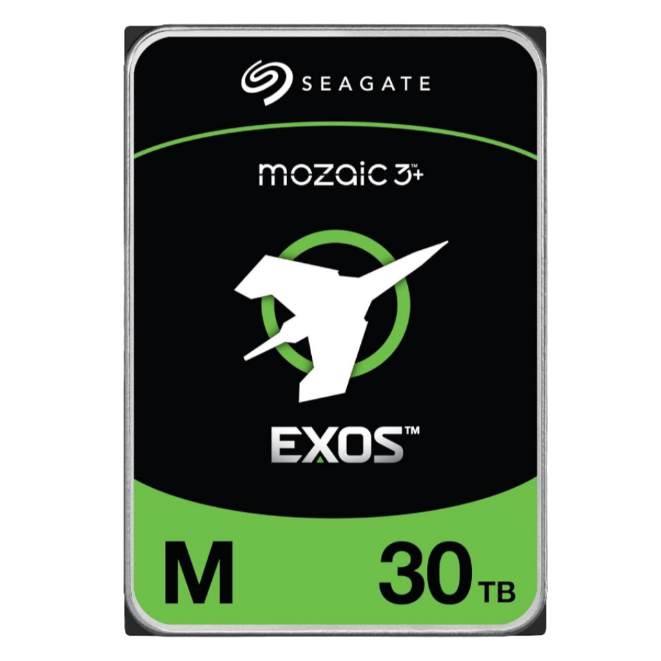 Seagate Exos Series ST30000NM004K Hard Drive Front View