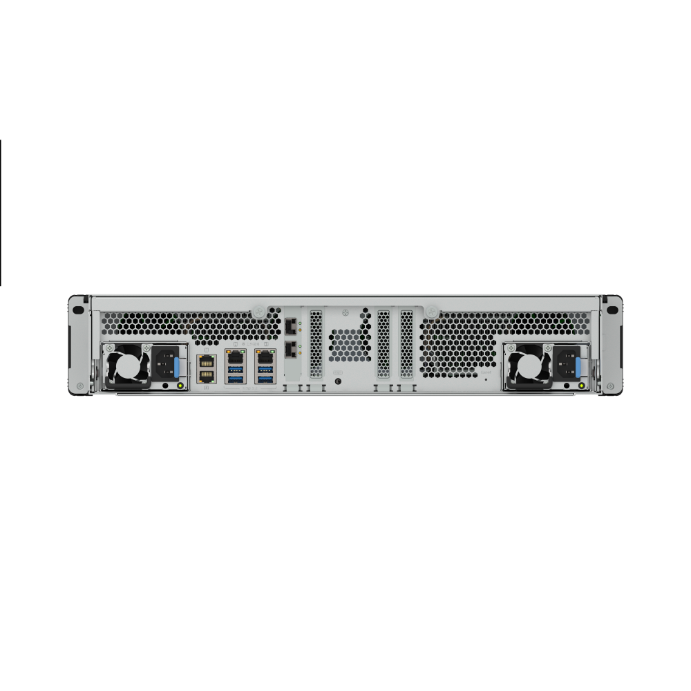 QNAP TDS-h2489FU-R2-4314-64G NAS Back View (I/O ports)