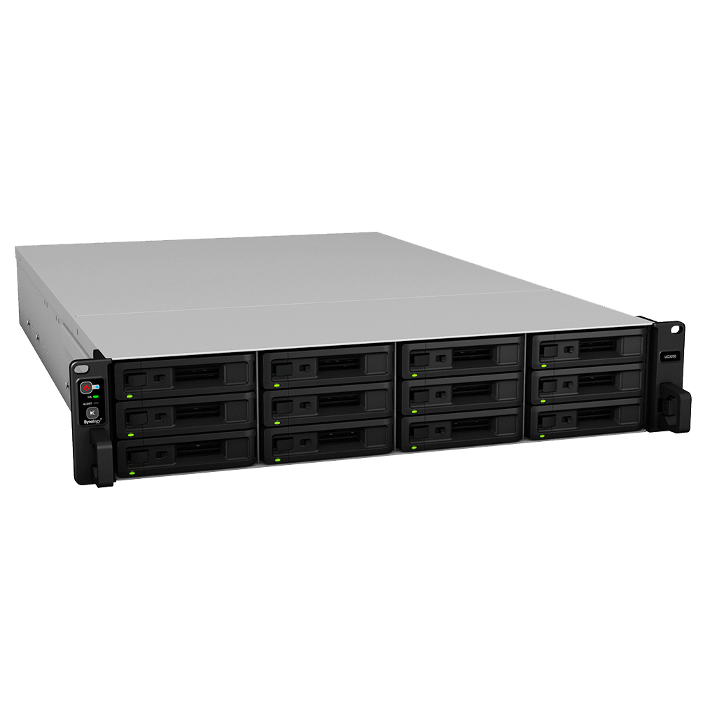 SYNOLOGY iSCSI/FC SAN Series UC3200 NAS Side View 5