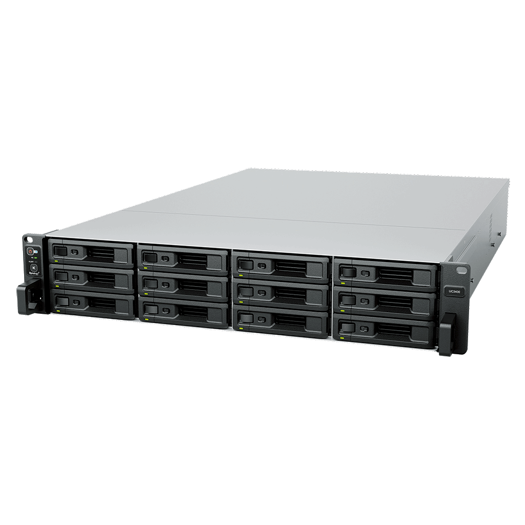 SYNOLOGY iSCSI/FC SAN Series UC3400 NAS Side View 5