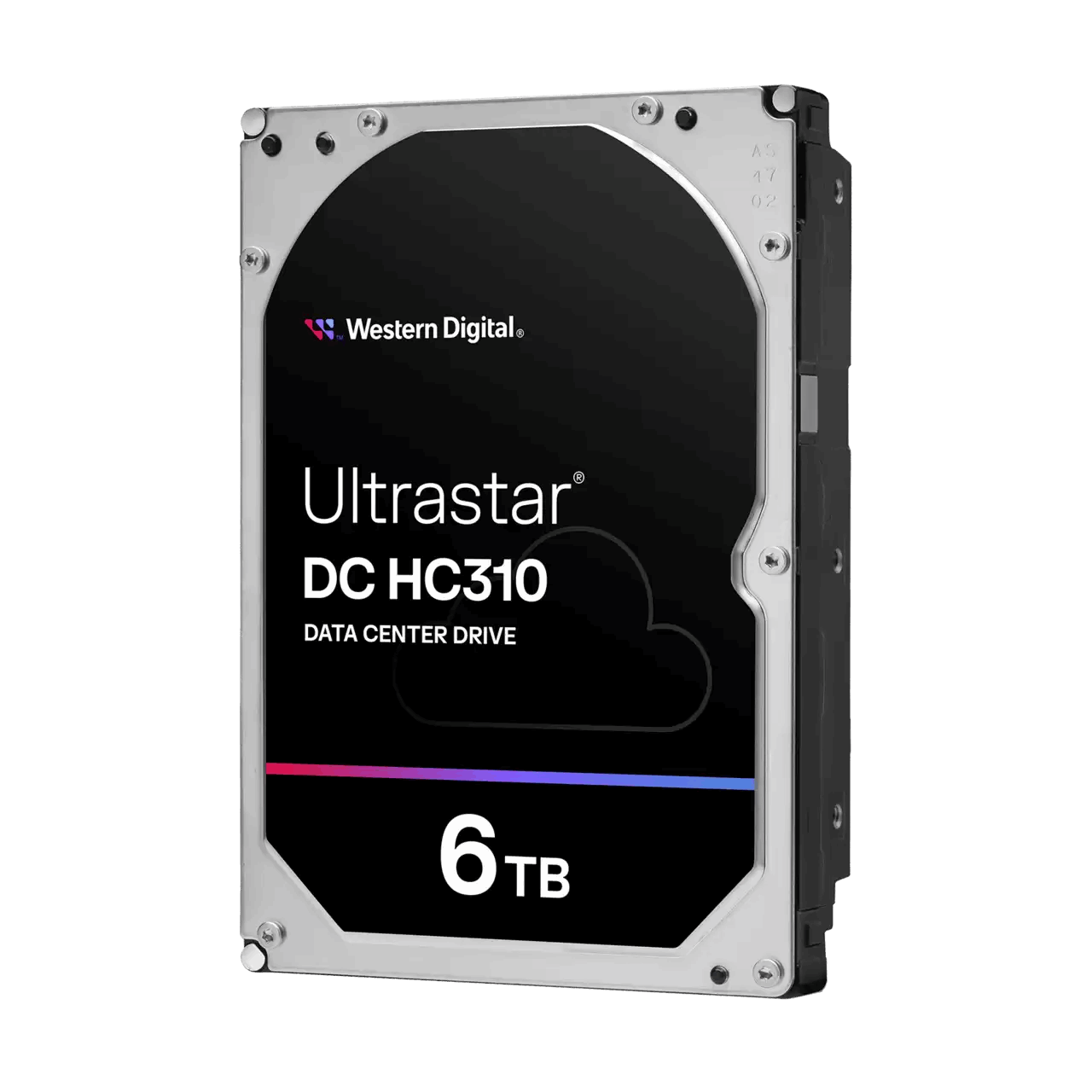 WD Ultrastar Series DC HC310 0B36039 Hard Drive Front View